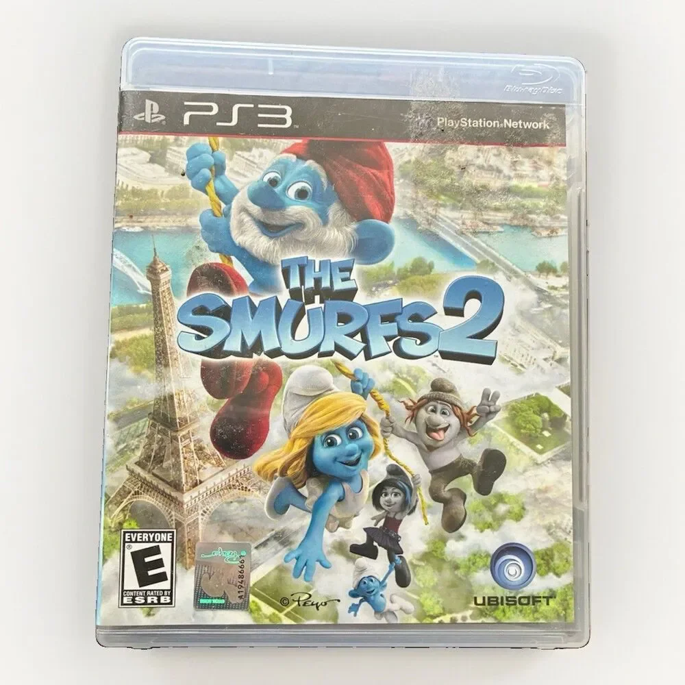 The Smurfs 2 PS3 PlayStation 3 Complete CIB Tested Ubisoft Family Adventure Game